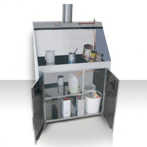 Blandebord med udsugning, d�ser og 2 venturipumper