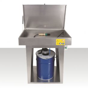 Manuel komponentvasker, med elektrisk pumpe