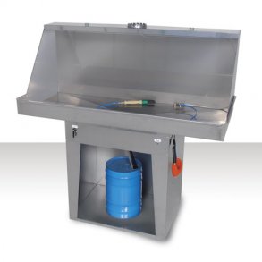 Manuel komponentvasker med stor vask og aspiration