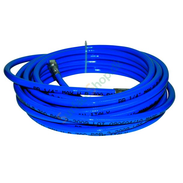 Malerslange HP-1 400 bar med fittings 20 meter rulle