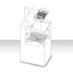 Vasker til store komponenter, auto vask, stor vask