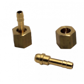 Kobling 6 for styreluftsslange, 2-delt