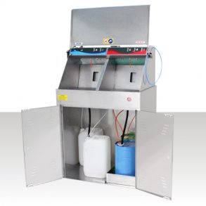 Pistolvasker, dobbelt, manuel/manuel, L10