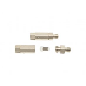 Svivel rustfri stl med trdfilter M100 MF 1/4