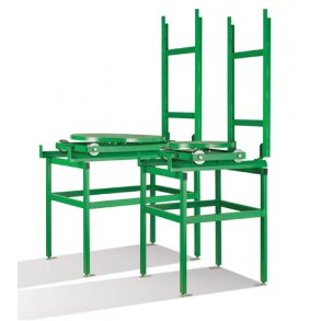 Drejebord 800  for CAB-135 med skinner stativ