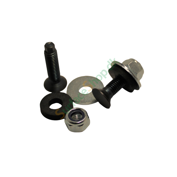 Undersnket slidbolt for TSMII/IV m/ gummiskive