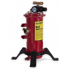 BAF ndedrtsfilter med 2 udtag