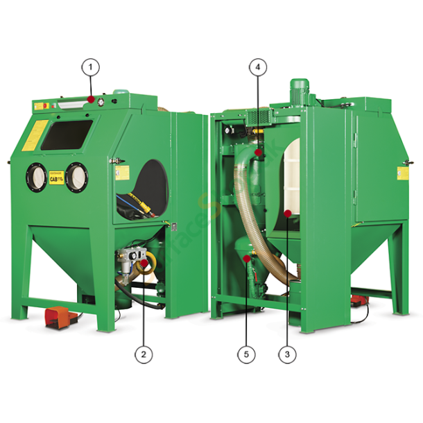 Blsekabinet CAB-110P