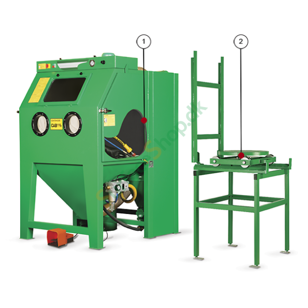 Blsekabinet CAB-110PT